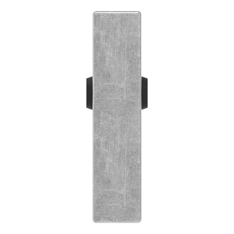 Lock case with galvanised lock