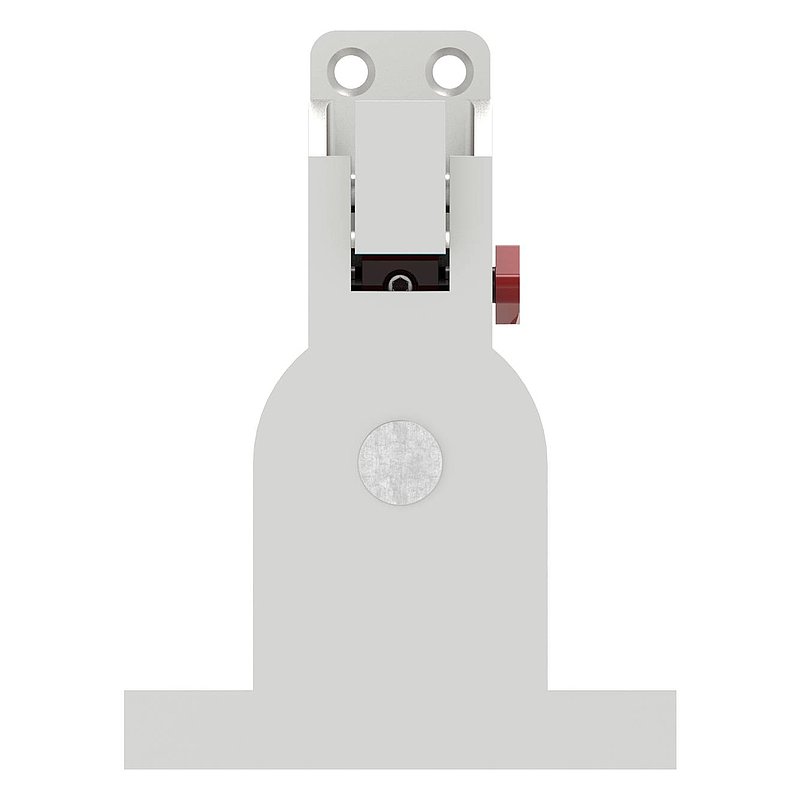 Arrêt de porte et loquet de fermeture, alu