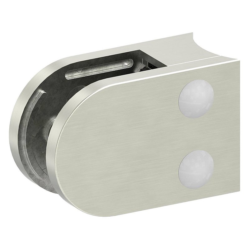 Glasklemme Mod. 38, Anschluss: 48,3mm, VA-Effekt