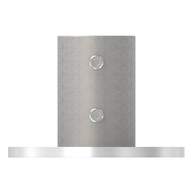 Wand- und Bodenanker, für Rohr 48,4x2,0mm, V2A