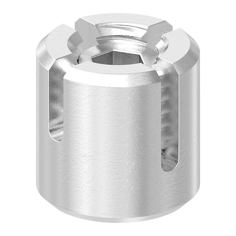 Serre-câble en croix pour câble Ø 2mm, V4A