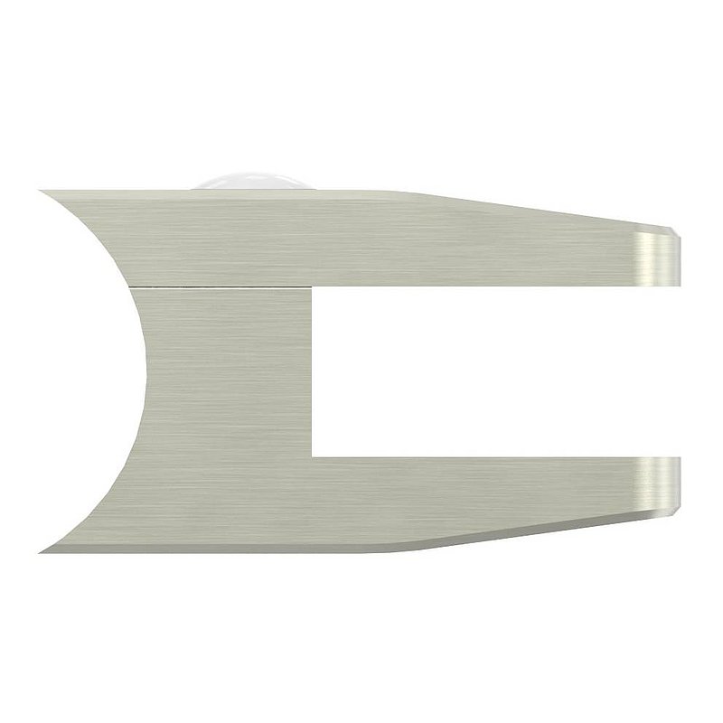 Glasklemme Mod. 35, Anschluss: 42,4mm, VA-Effekt