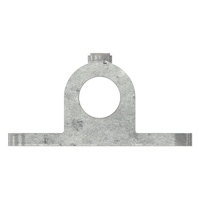 Support mural avec 2 trous de fixation, pour tube Ø 42,4mm