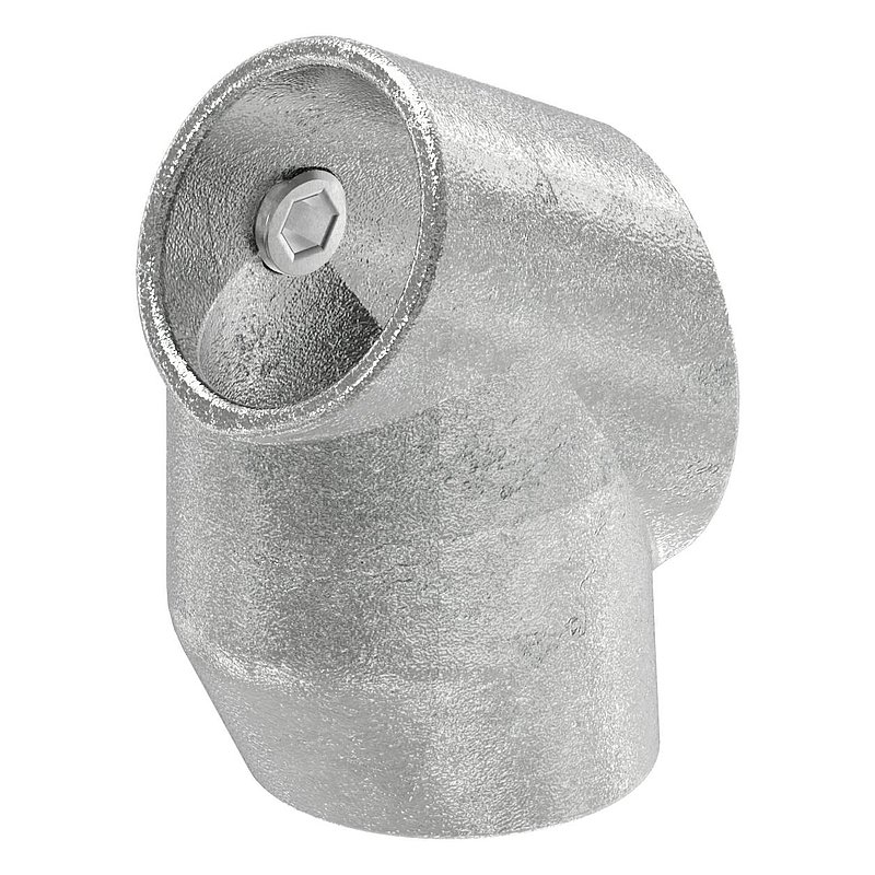 Raccord en T, angles de 30° et 60°, pour tube Ø 48,3mm