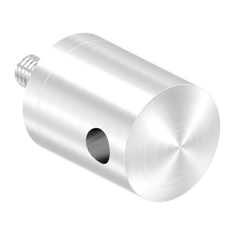 Cable holder, for 5mm cable, connection: straight, AISI304