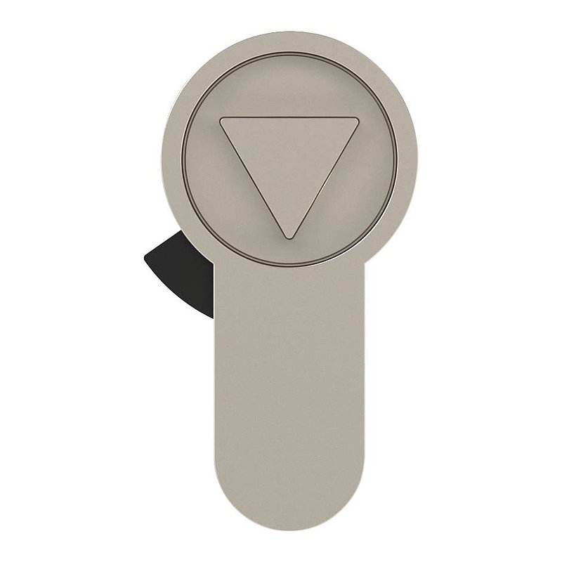 Demi-cylindre, triangulaire, 8mm, à l'intérieur