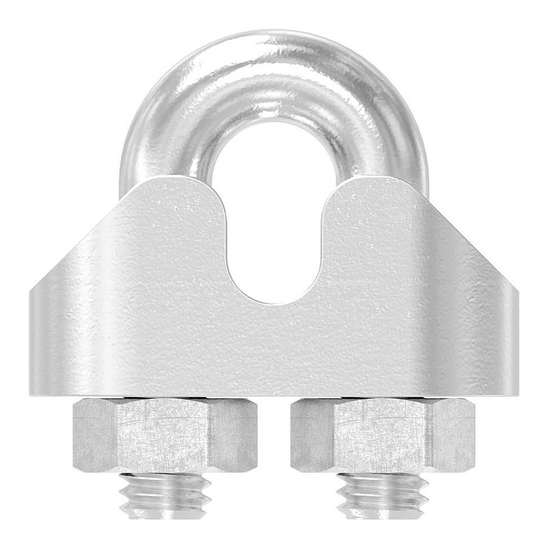 Serre-câble avec étrier pour câble 3mm, V4A
