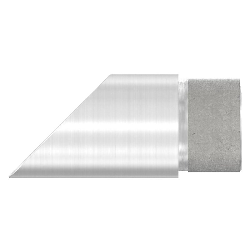 End bend 45°, for tube 33.7x2.0mm, AISI304