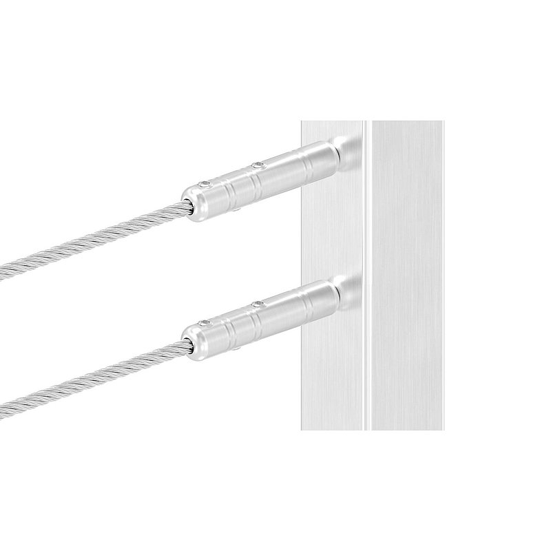 Gewindeterminal zur Selbstmontage, für 4mm Seil, V2A