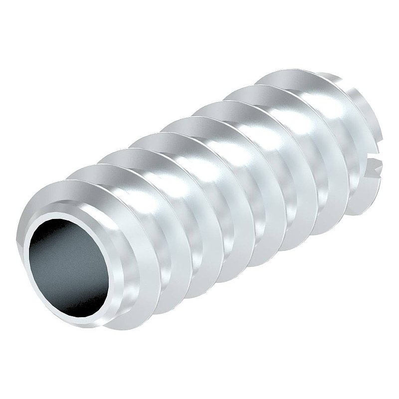Rampa-Muffe M6x30, Stahl verzinkt