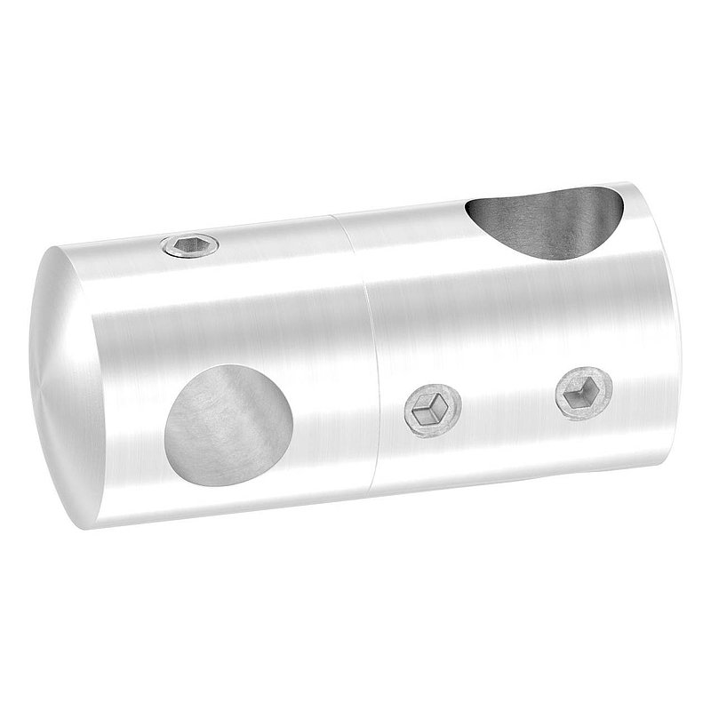 Doppelquerstabhalter mit 12,2 und 10,2mm Bohrung, V2A