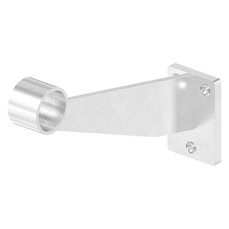 Support pour repose-pieds ou main courante, pour tube Ø 33,7mm, V2A