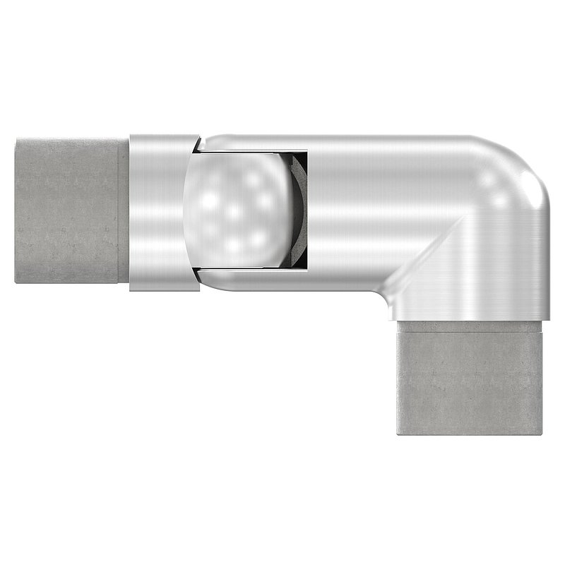 Gelenkstück rechts, für Rohr 42,4x2,0mm, V2A