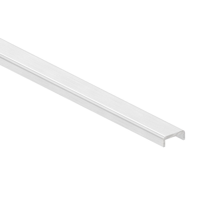 Kantenschutz EXTRA SLIM, für Glas 10,00 - 11,52mm, L: 6000mm, Aluminium E4/EV1