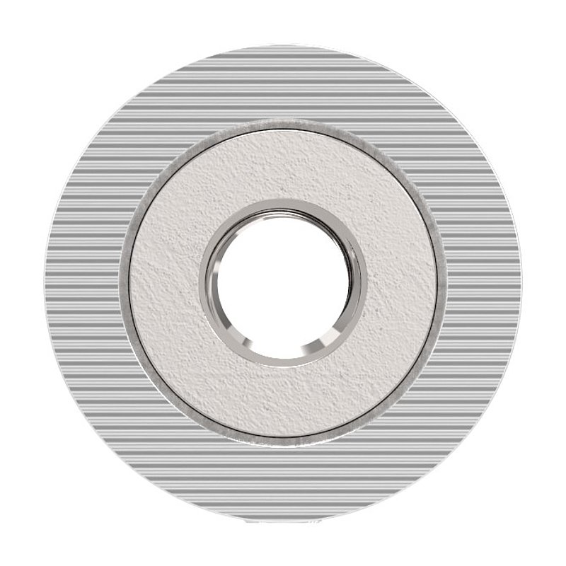 Support de tube - pour raccordement en tube de Ø 26,9mm, V2A