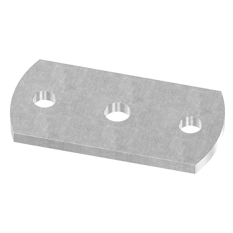 Plaque d'ancrage 100x50x6mm