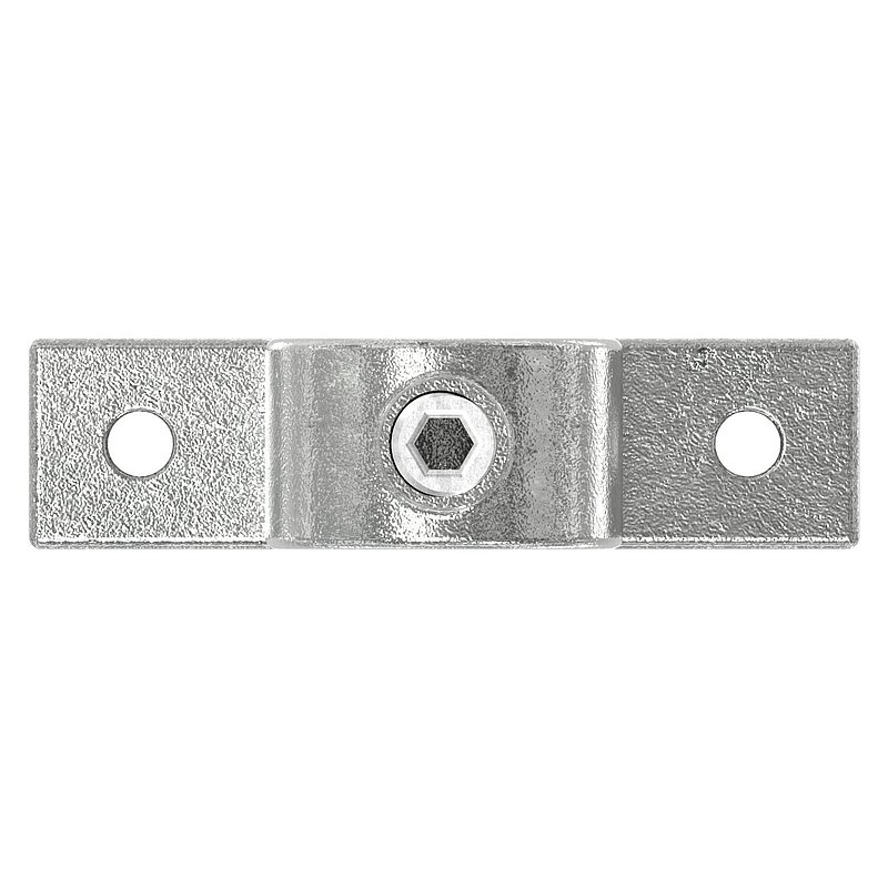 Collier à embase double, pour tube Ø 42,4mm
