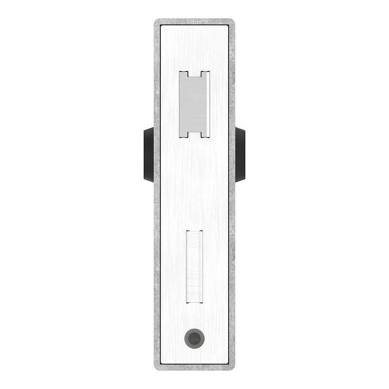 Lock case with galvanised lock