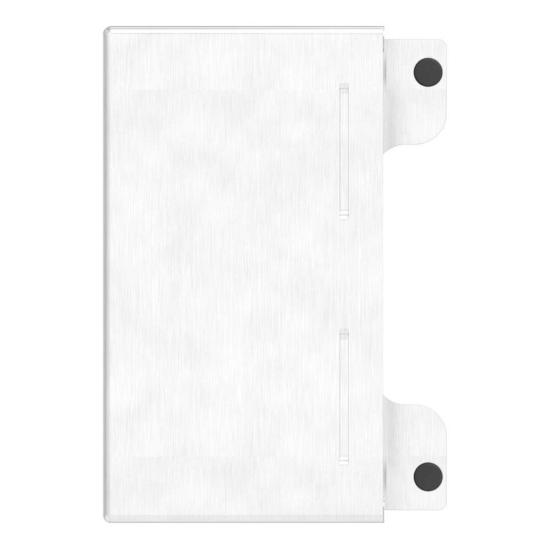 Gâche de serrure rectangulaire, acier inoxydable, à souder, 40mm, V2A
