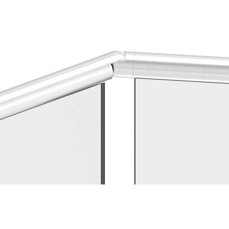 Verbinder flexibel für Nutrohr 42,4mm, V4A