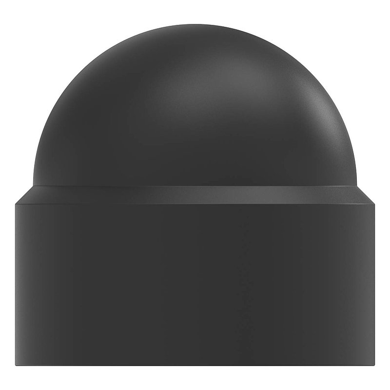 bouchon de protection hexagonal pour M10, noir