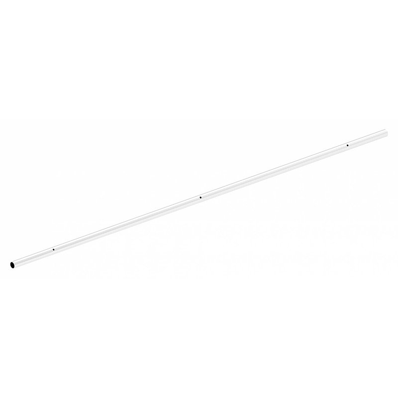 Rail de guidage pour portes coulissantes en verre, L: 1600mm, V2A
