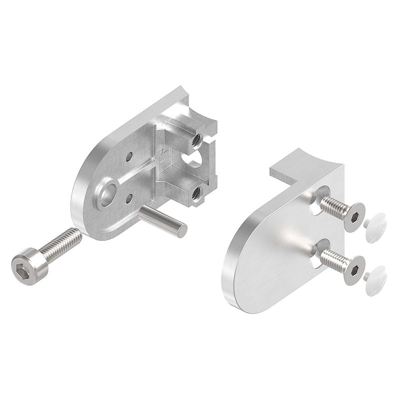 Pince à verre modèle 16, jonction: 33,7mm, V2A