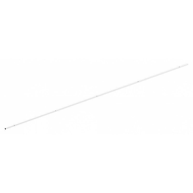 Rail de guidage pour portes coulissantes en verre, L: 3600mm, V2A