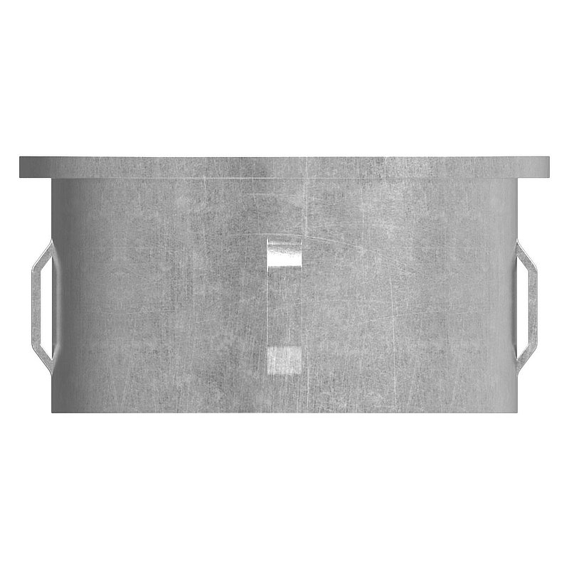 Steel end cap, for tube 60.3mm