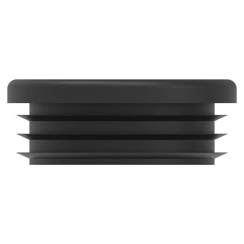 Plastic end cap for round tube 48.3 mm