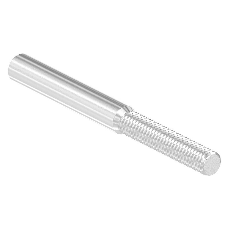 Gewindeterminal für Seil 4mm, V2A