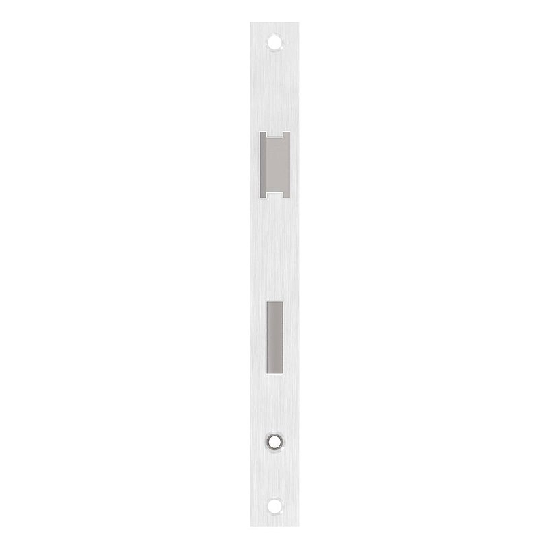 Galvanised tubular frame lock, spacing 72 mm galvanised, backset 30 mm
