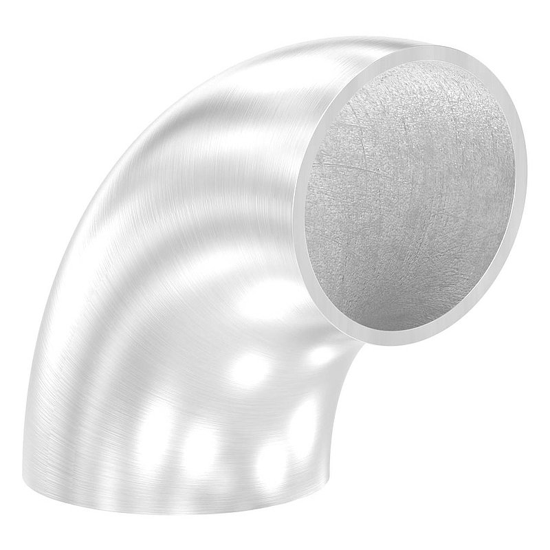 Schweißbogen 90°, 38,0 x 2,0mm, V2A