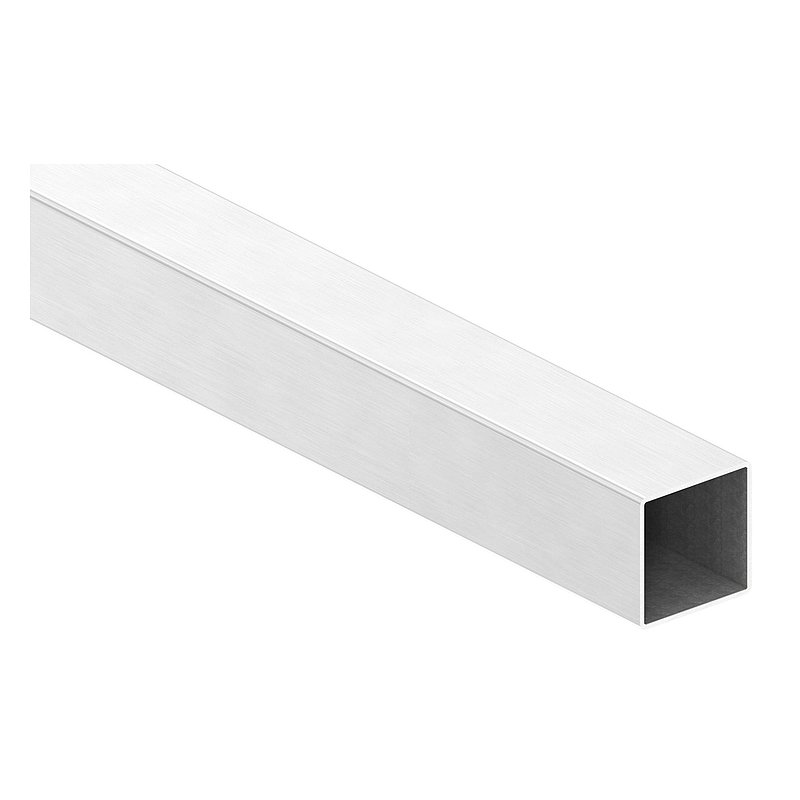 Square tube, 50x50x2,0mm, L: 3000mm, AISI304