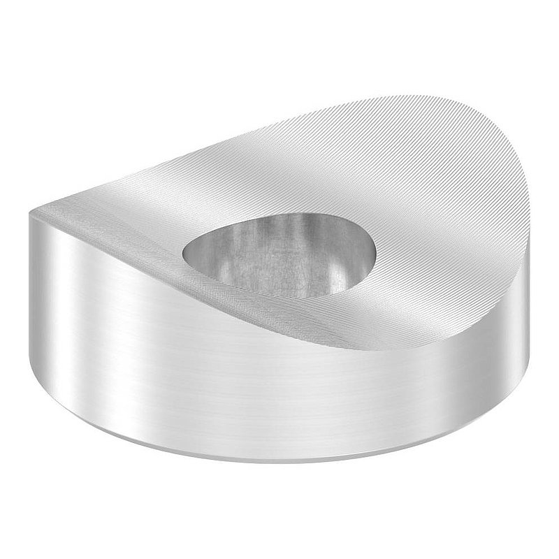 Ausgleichsstück (ohne Senkung) für Rohr 33,7mm, Ø 22mm, V2A