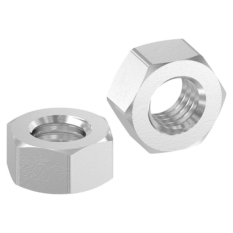Hexagon nut M5, DIN 934, AISI304