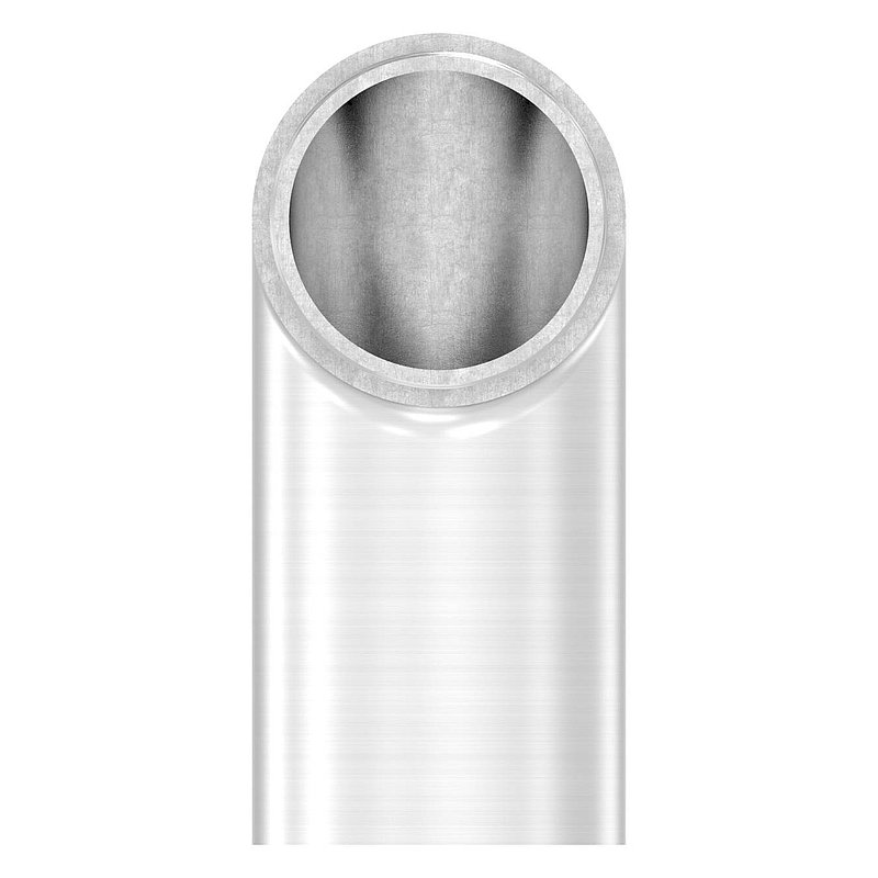 End bend 90°, for tube 42.4x2.0mm, AISI304