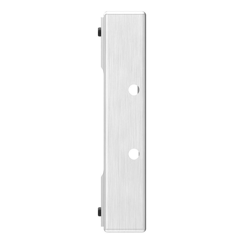 Edelstahlgegenkasten eckig, für Abstand 72mm, zum Anschweißen, 30mm, V2A
