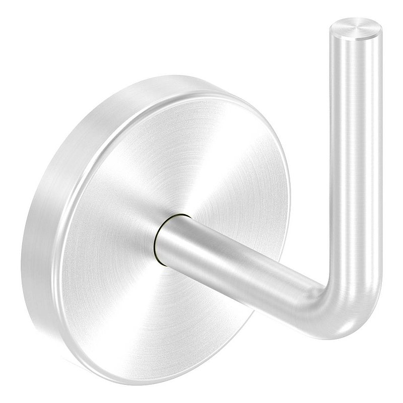 Handrail bracket for welding + cover rosette (round plate and bracket welded), AISI304