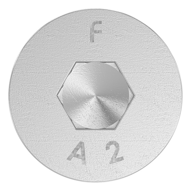 special screw M8 x 20, AISI304, 40 pcs