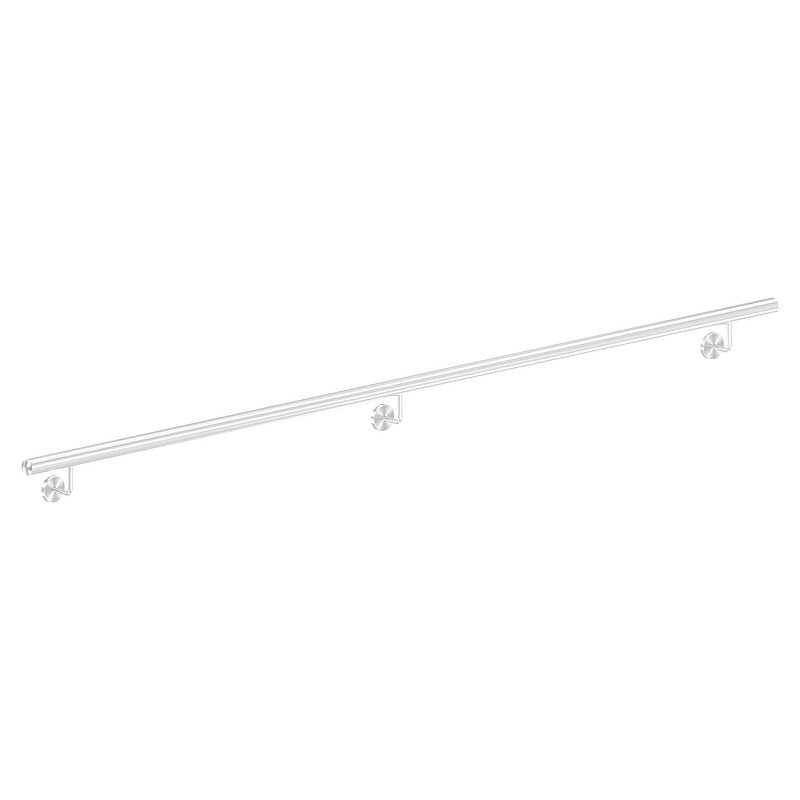 Handlauf, montagefertig, L: 2500mm, V2A