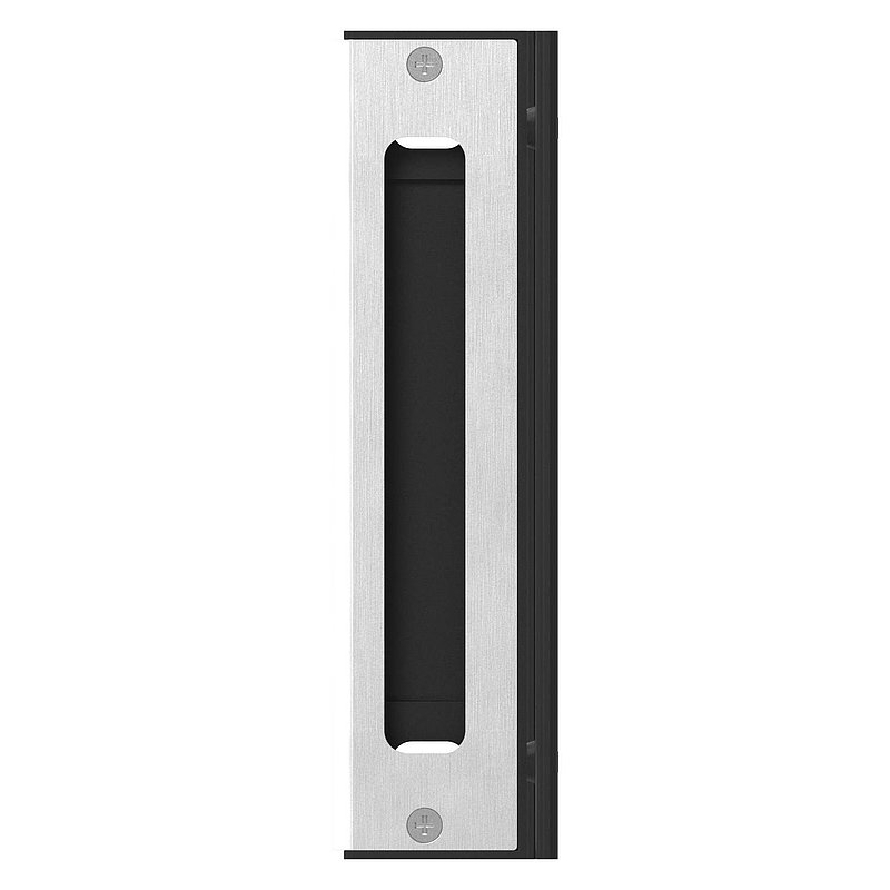 Anschlag für Gittertorschloss GTS 2, RAL 9005 schwarz