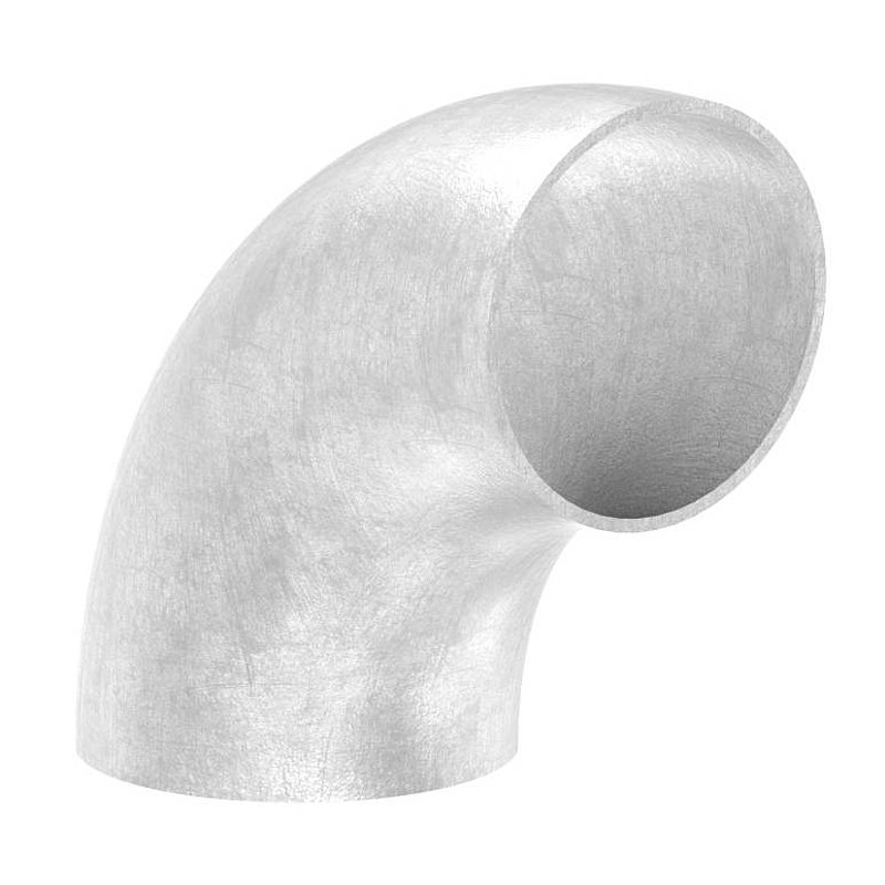 Schweißbogen 90°, 60,3x2,0mm, ungeschliffen, V2A