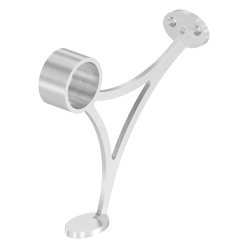 Fußlaufstütze, für Rohr 42,4mm, V2A