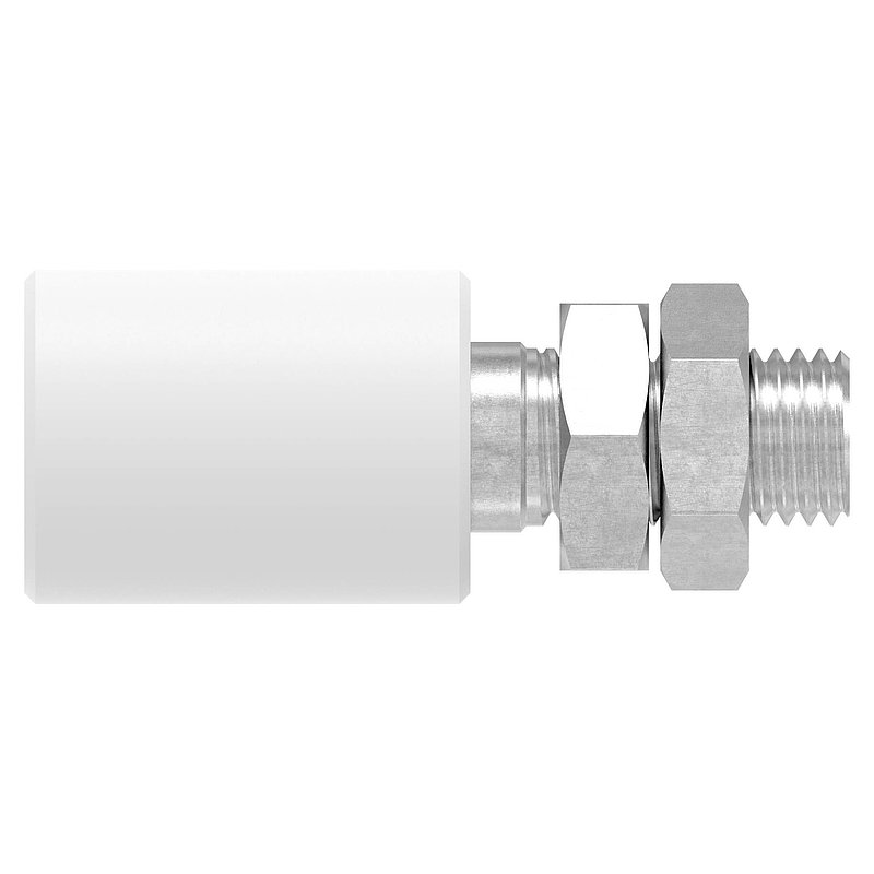 Führungsrolle Ø 30 x 40mm, Gewinde M16, V2A