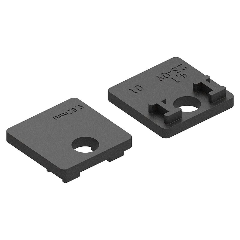 1 Paar Gummi für Mod. 36, für VSG-Glas 9,52mm