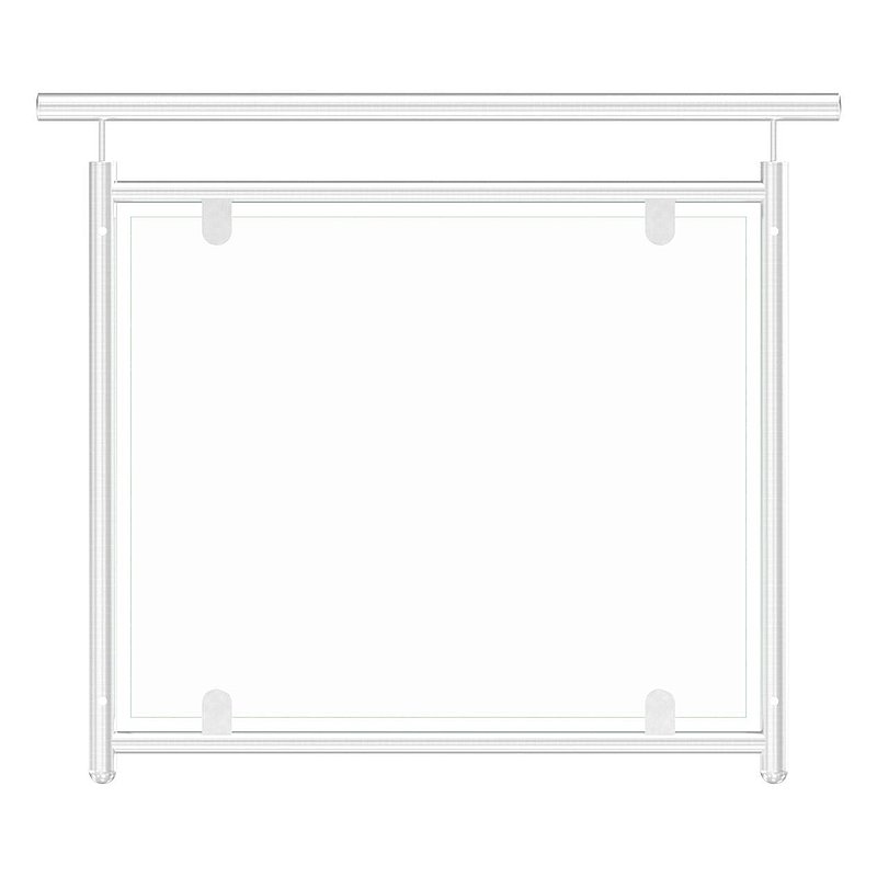 french balcony grille, straight, width: 1.6m, AISI304