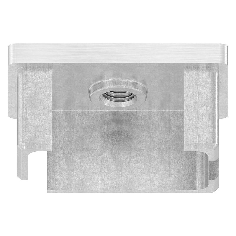 Capuchon à enfoncer, pour tube 50x30x2,0mm, V4A