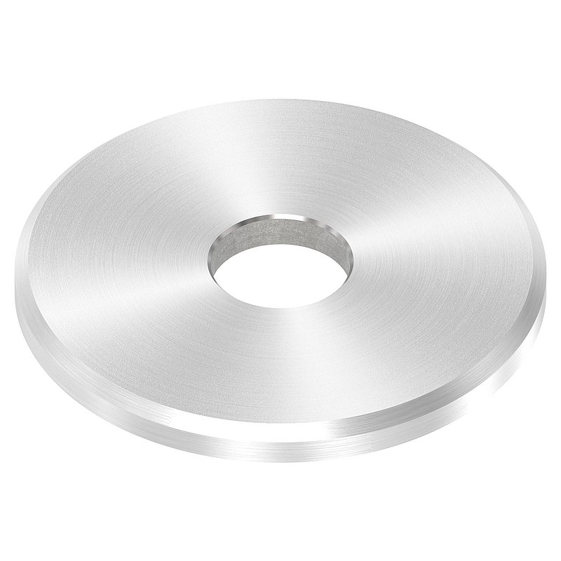 Rondelle chanfreinée Ø 40x3mm, Perçage Ø 10,5mm, V2A