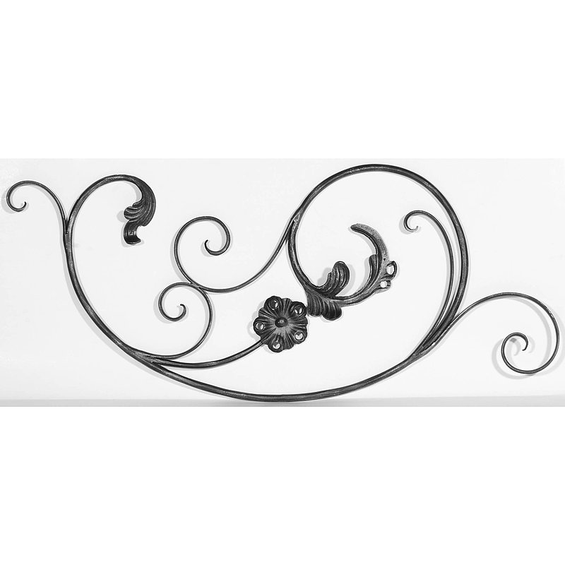 Elément décoratif Ø12mm, 990x450mm, droite